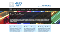 Desktop Screenshot of generalplastic.com.au